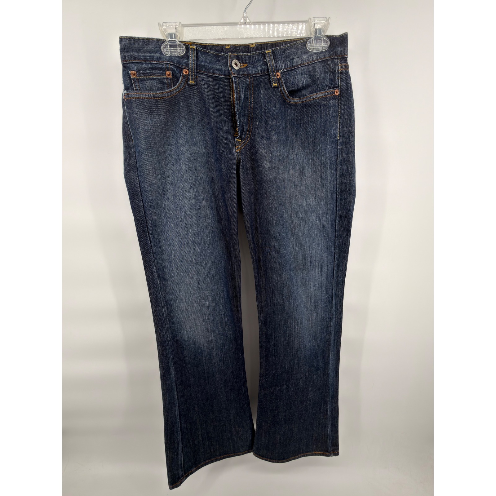 Lucky Brand Sweet N Low Bootcut Jeans Size 1030 Short Inseam Made In Usa Denim